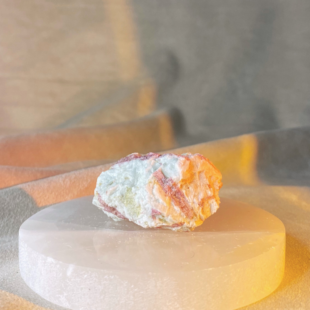 Rubellite in Quartz Matrix