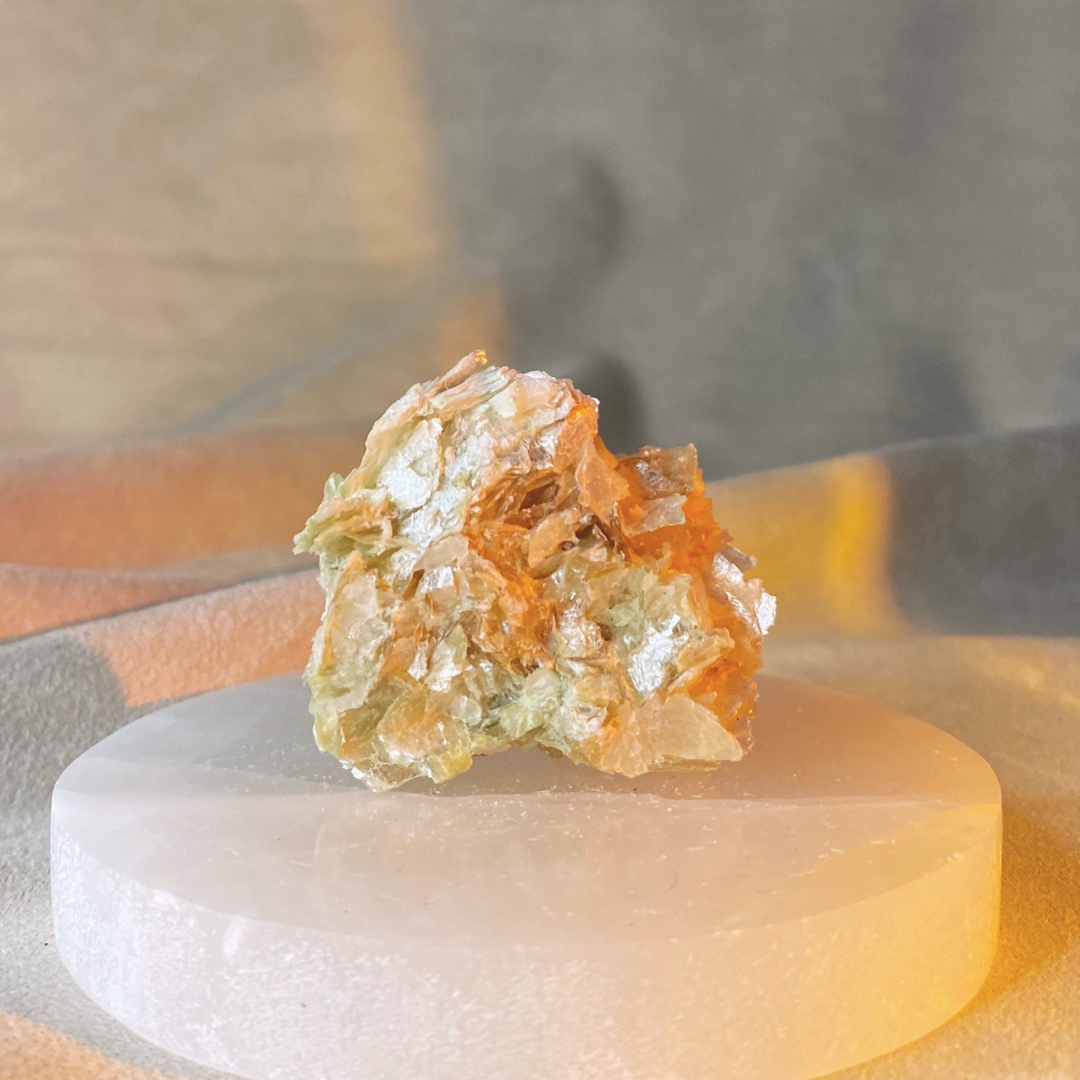 Yellow Muscovite Raw