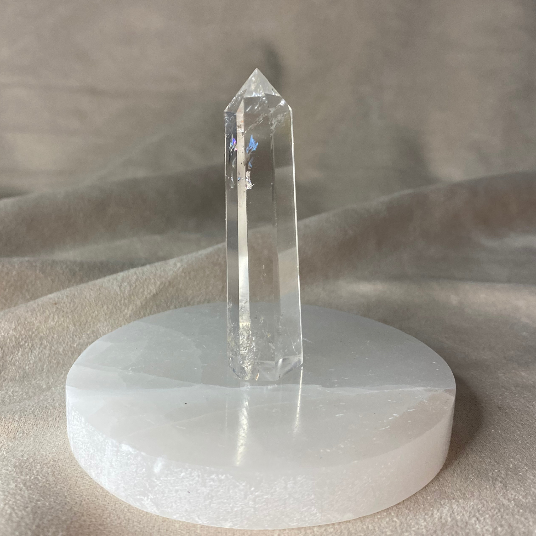 Clear Quartz Tower