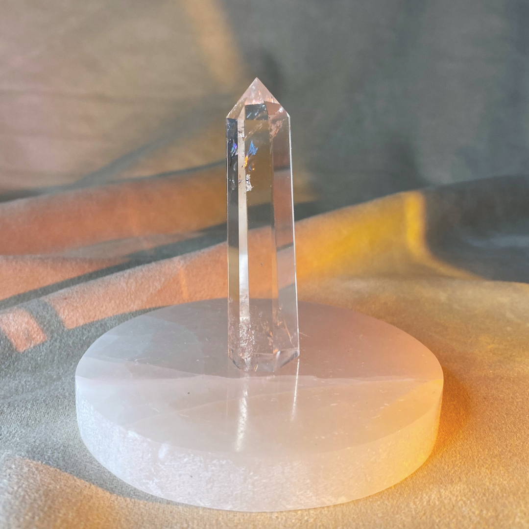 Clear Quartz Tower
