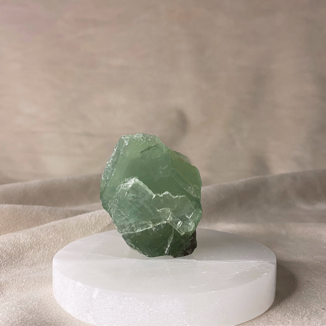 Green Fluorite Raw