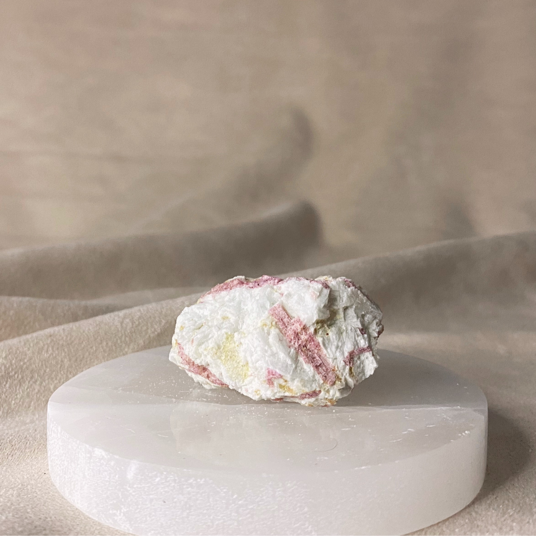 Rubellite in Quartz Matrix