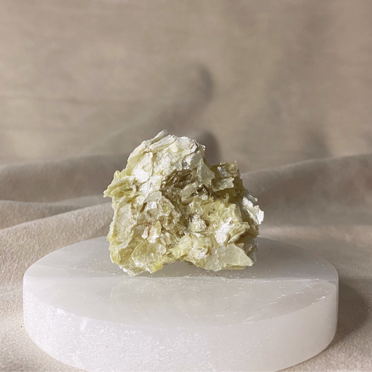 Yellow Muscovite Raw